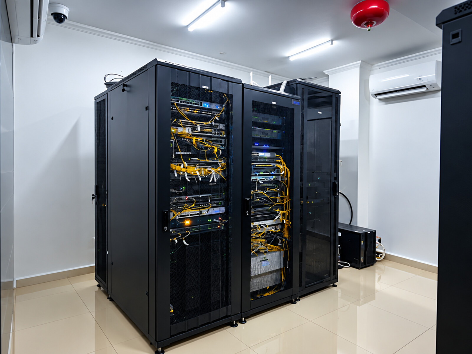 Ruang rack SDCT Semarang Data Center