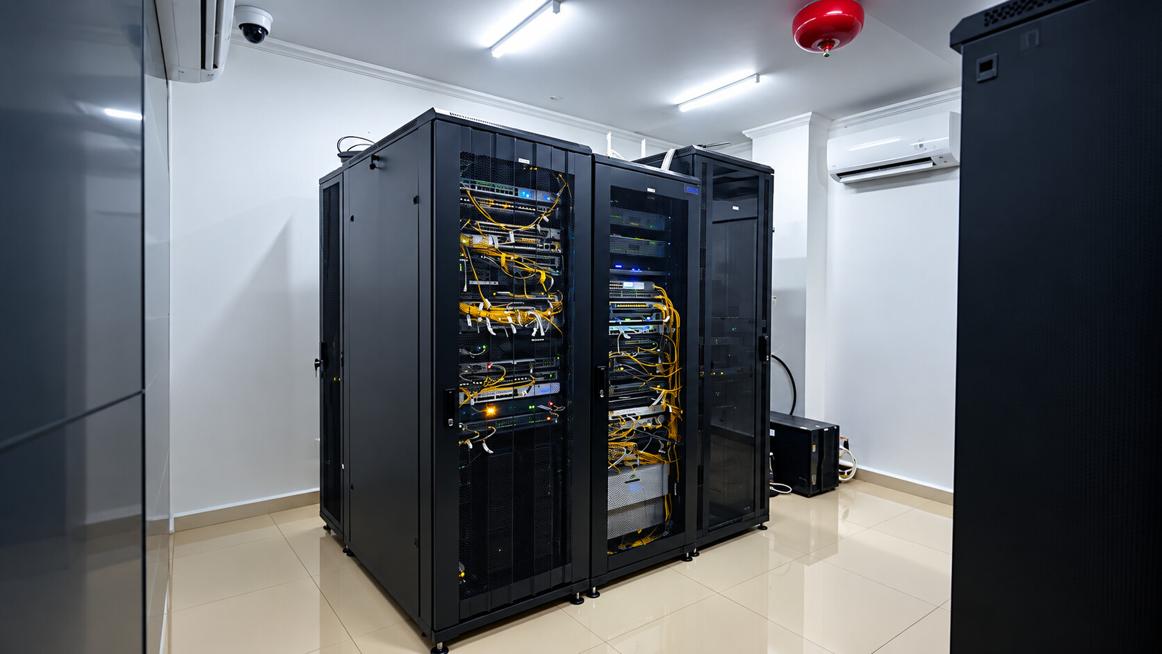 SDCT Semarang Data Center rack room